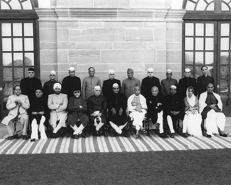 The_first_Cabinet_of_independent_India