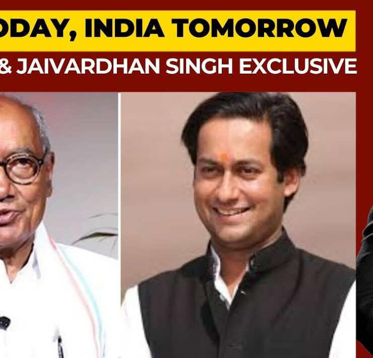 Digvijay Singh And Jaivardhan Singh