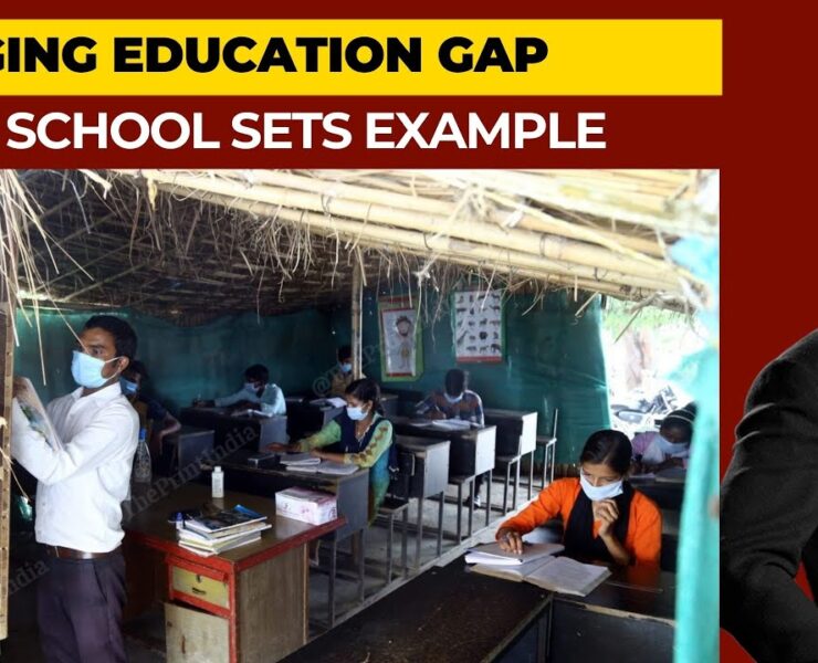 Delhi Teacher Sets Example, Teaches Students Who Can't Afford Online Classes Under Metro Flyover