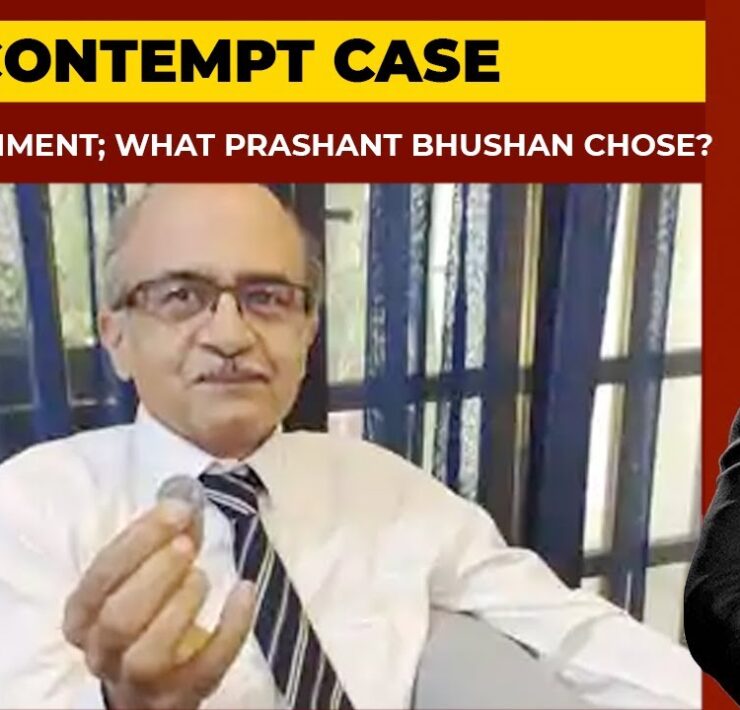 What Prashant Bhushan Chose